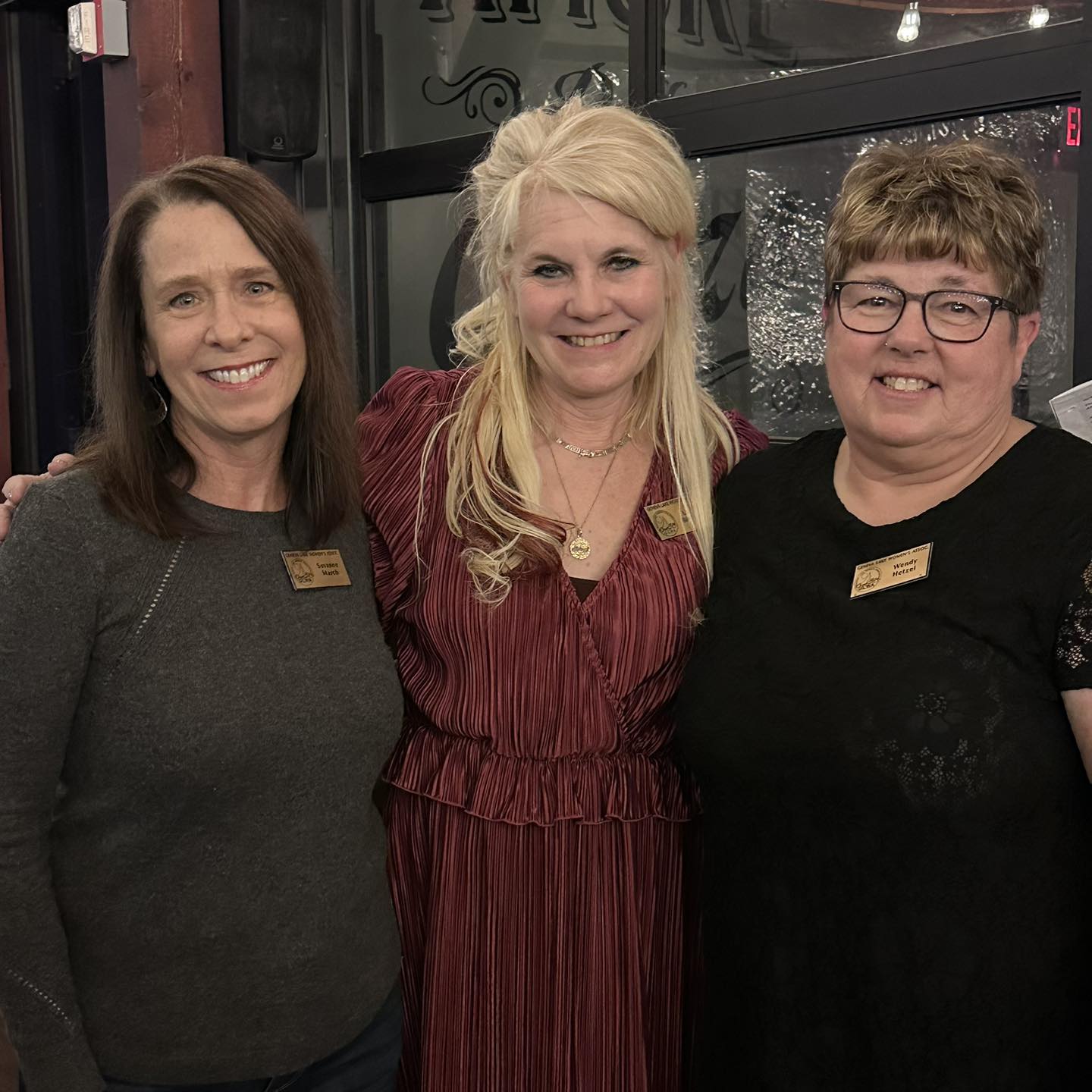 Last night we welcomed two new members to our group. Susie M. & Wendy H. We are so happy to have you! Oakfire Pizza provided us a great meeting space with some delicious food. Thank you everyone who joined us for our February meeting.