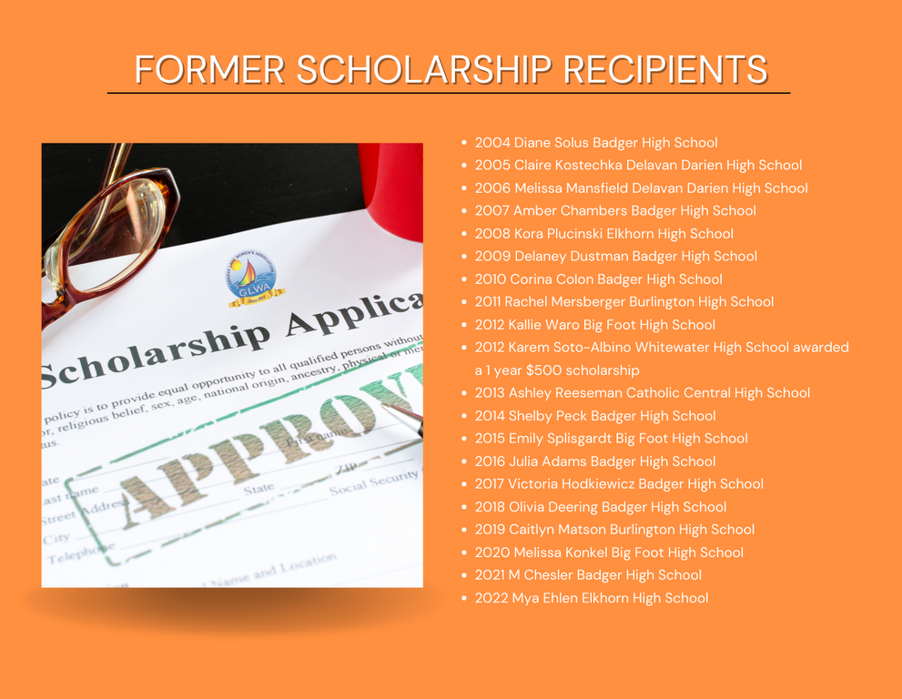 Scholarship Application Geneva Lake Women's Association